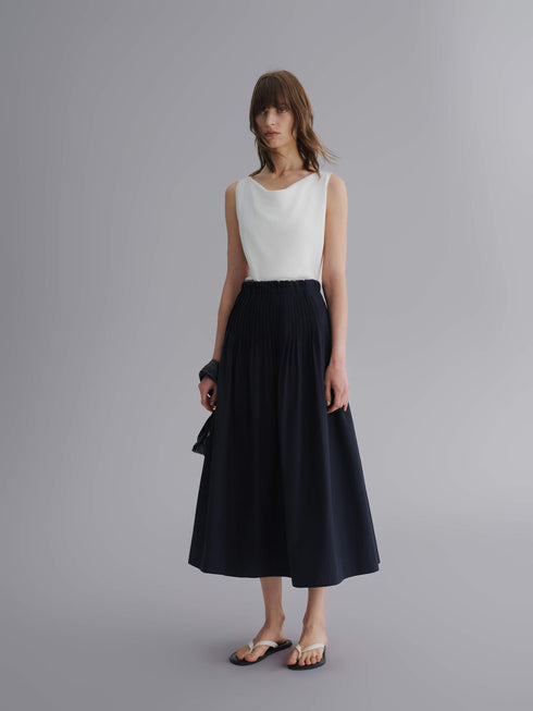 Top col en Lyocell Sway